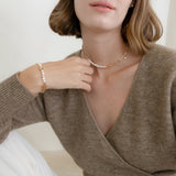 Flow Pearl T-Lock Bracelet