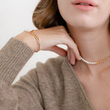 Flow Pearl T-Lock Bracelet