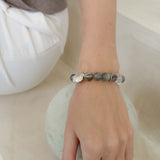 Labradorite Beaded Bracelet