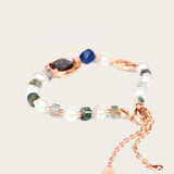 Cora Pāua & Pearl Bracelet