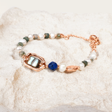 Cora Pāua & Pearl Bracelet