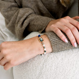 Cora Pāua & Pearl Bracelet