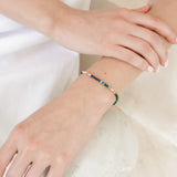 Lapis Lazuli & Turquoise Beaded Bracelet