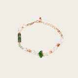 Pearl & Jade Beaded Bracelet