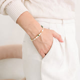 Pearl & Jade Beaded Bracelet