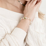 Pearl & Jade Beaded Bracelet