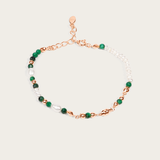 Mini Pearl & Jade Necklace & Bracelet Set