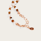 Mini Pearl & Tiger Eye Beaded Bracelet
