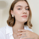 Puffed Pebble Earrings