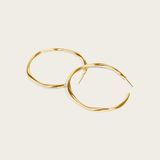 Flow Large Hoop Earrings