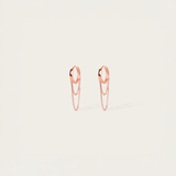 Element Double Chained Huggies