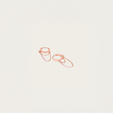 Element Double Chained Huggies