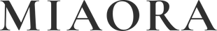 MIAORA logo in black text on a transparent background