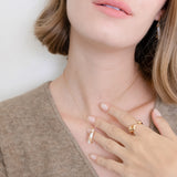 Flow Biwa Pearl Necklace