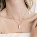 Flow Biwa Pearl Necklace