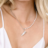 Flow Duality Biwa Pearl Necklace