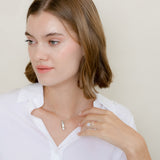 Flow Biwa Pearl Necklace