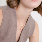 Mira Orbit Opal & Pearl Pendant Necklace