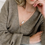 Cora Mother of Pearl Pendant Necklace