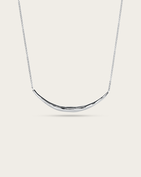 Flow Arc Necklace | Sterling Silver – Miaora Co
