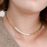 Flow Pearl Necklace