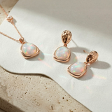 Mira Orbit Necklace & Earring Set
