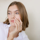 Flow Crest Pearl Ring